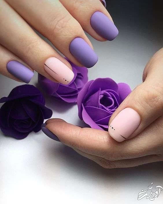 طراحی ناخن ساده